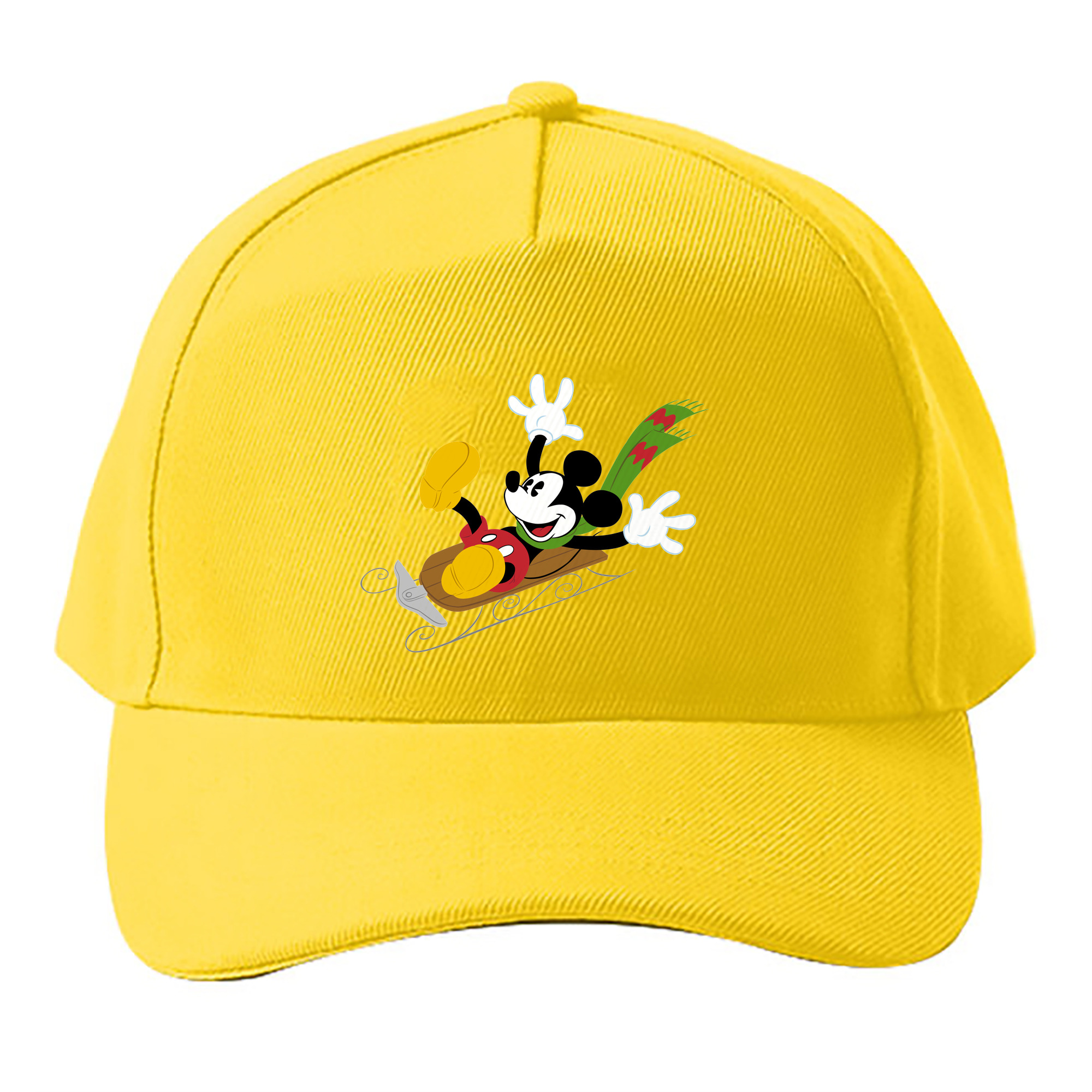 （画像用） ミッキーマウス Mickey Mouse ベースボールキャップ 綿100％ 男女兼用 帽子 スポーツ